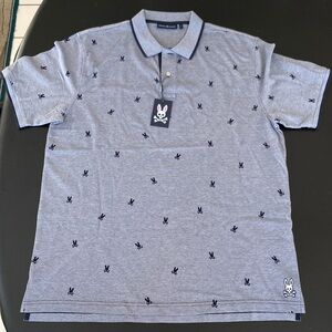 Psycho Bunny Men’s XXL NWT Lands Fashion Polo